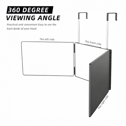 Cosmetic 3-Way Mirror
