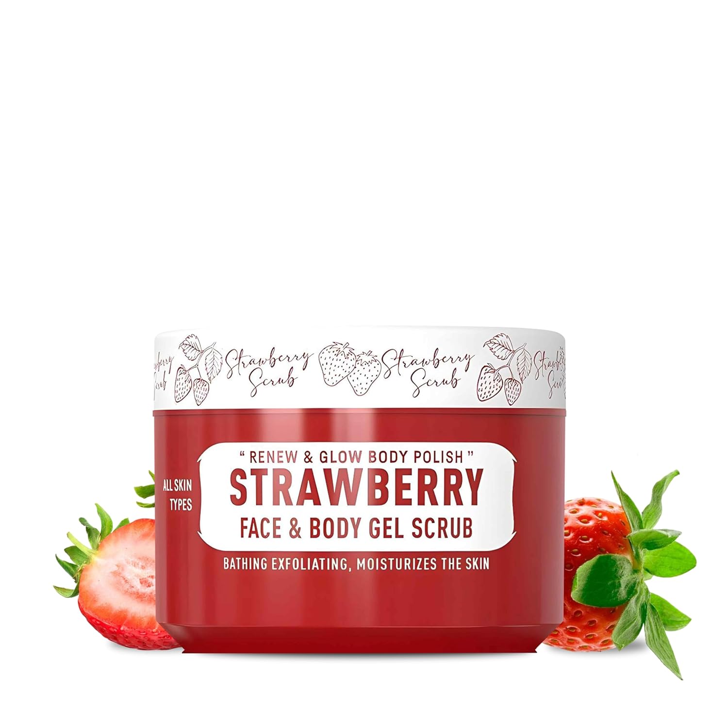 IMMORTAL Strawberry Face & Body Gel Scrub