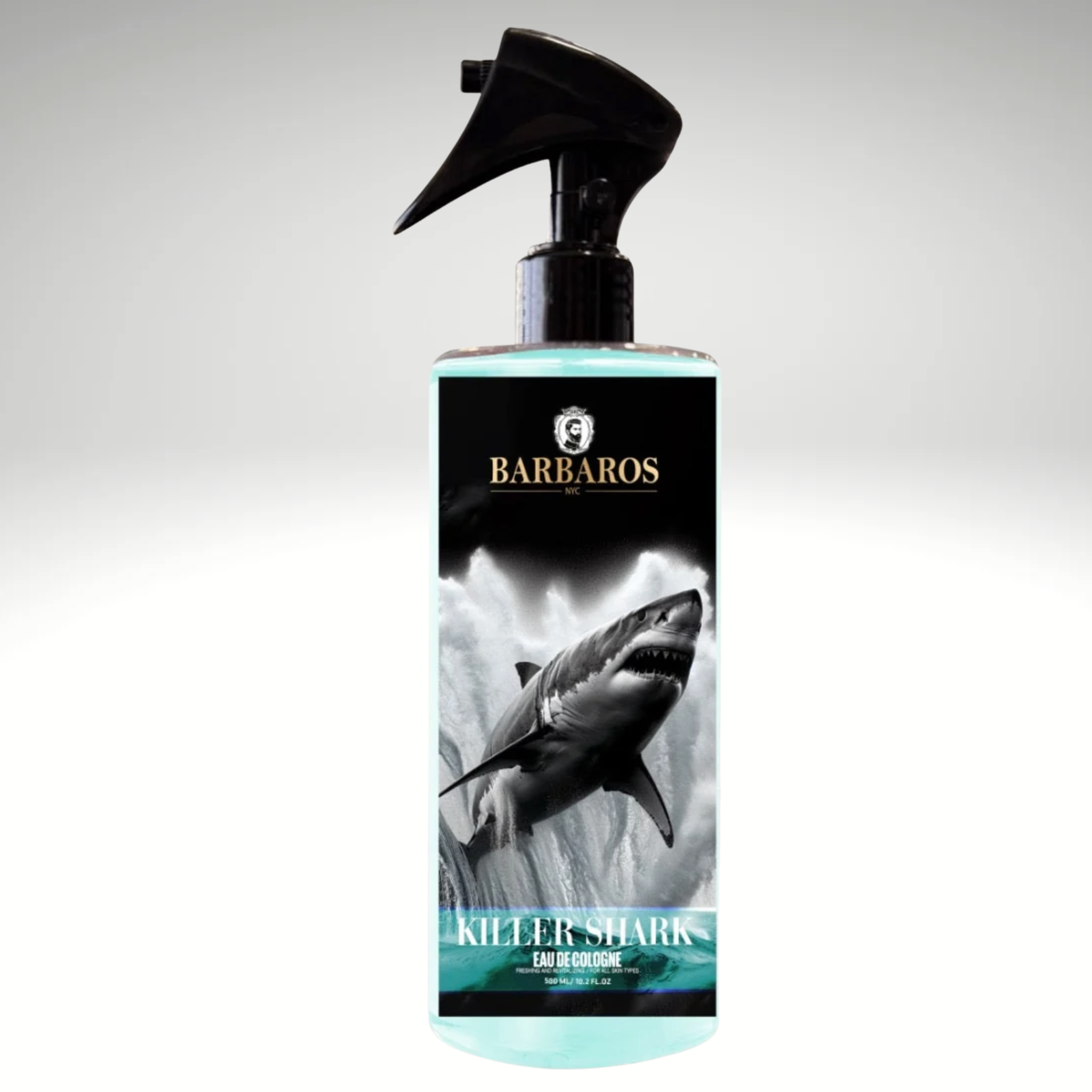 Barbaros NYC Killer Shark After Shave Cologne 500ml