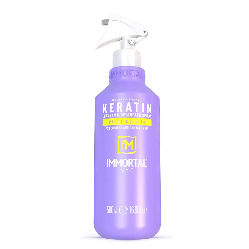 IMMORTAL Keratin Leave In & Detangler Spray 500ML