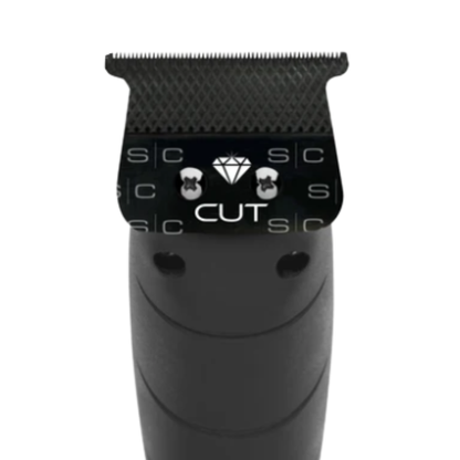 Black DLC Diamond Cut Wide Trimmer Blade and "The One" Cutter