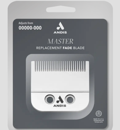 Andis Master Cordless Li Replacement Fade Blade Carbon Steel