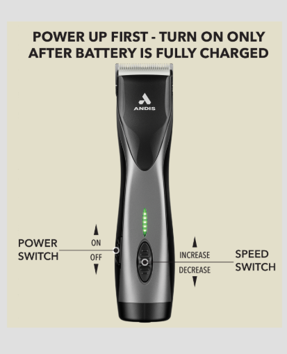 ANDIS Supra ZR II Clipper With Removable Battery