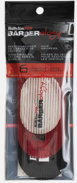 BaByliss Barberology Hair Grippers 6ct