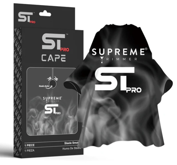 Supreme Barber Cape Steele Smoke