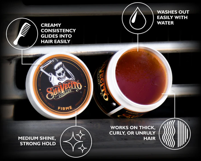 Suavecito Firme Pomade 4oz
