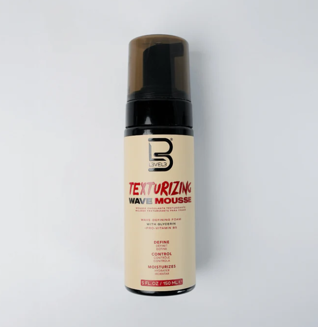 L3VEL3 Texturizing Wave Mousse 5oz
