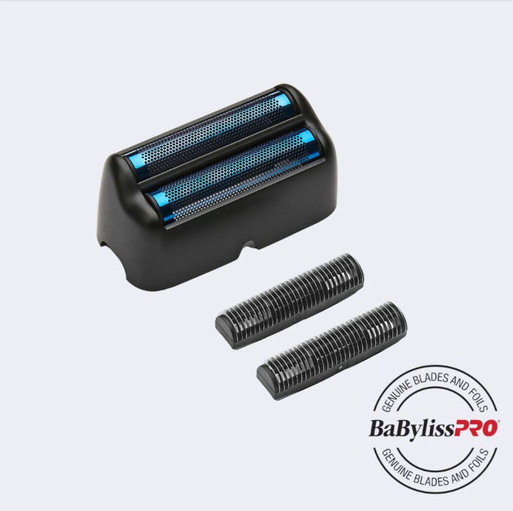 BaBylissPRO UVFOIL Double Foil Replacement Foil Shaver Head Blue Titanium FXLRF2MB