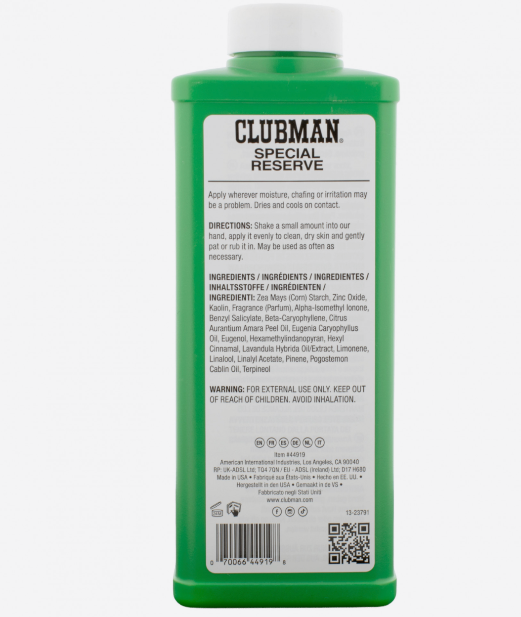 Clubman Pinaud Special Reserve Finest Powder - 255g