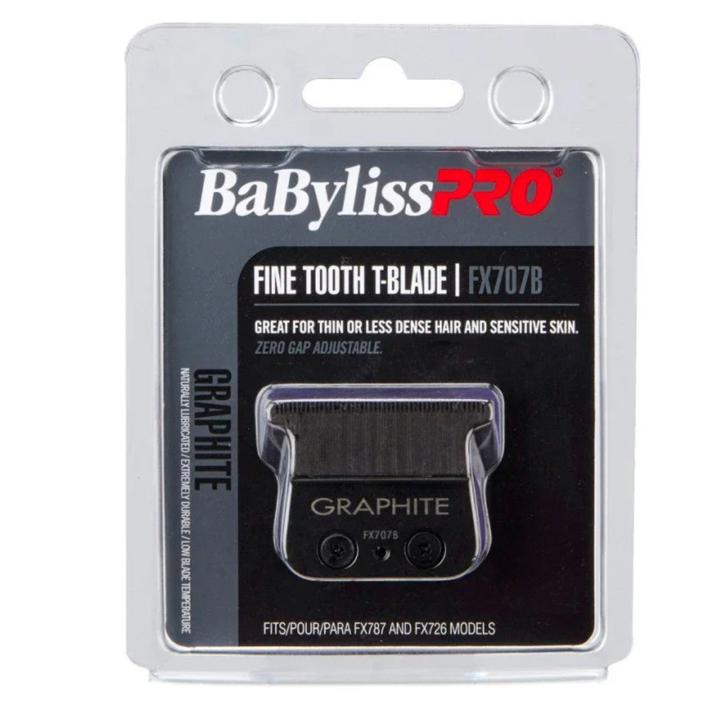 BabylissPRO Graphite Fine Tooth T-Blade FX707B