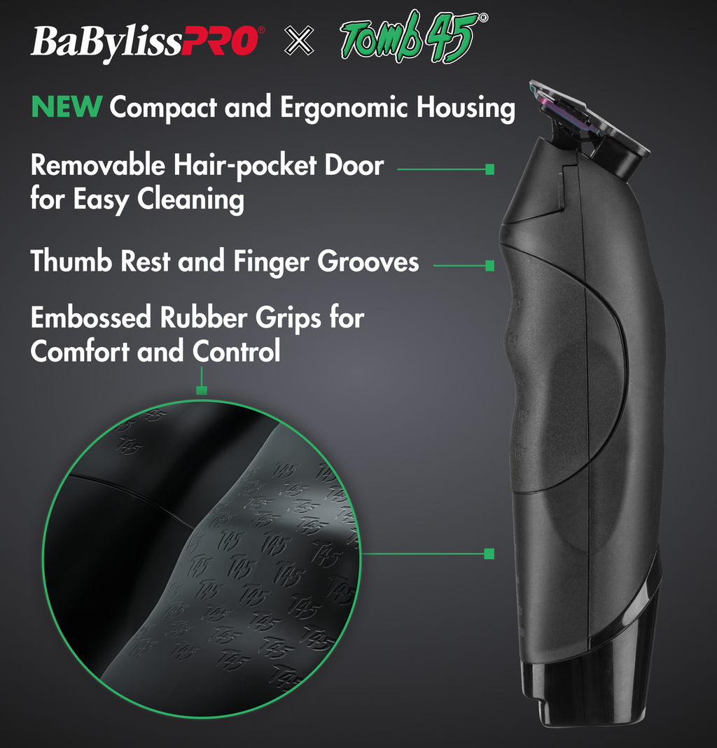 BabylissPro X Tomb45 Professional Wireless-Charging Trimmer