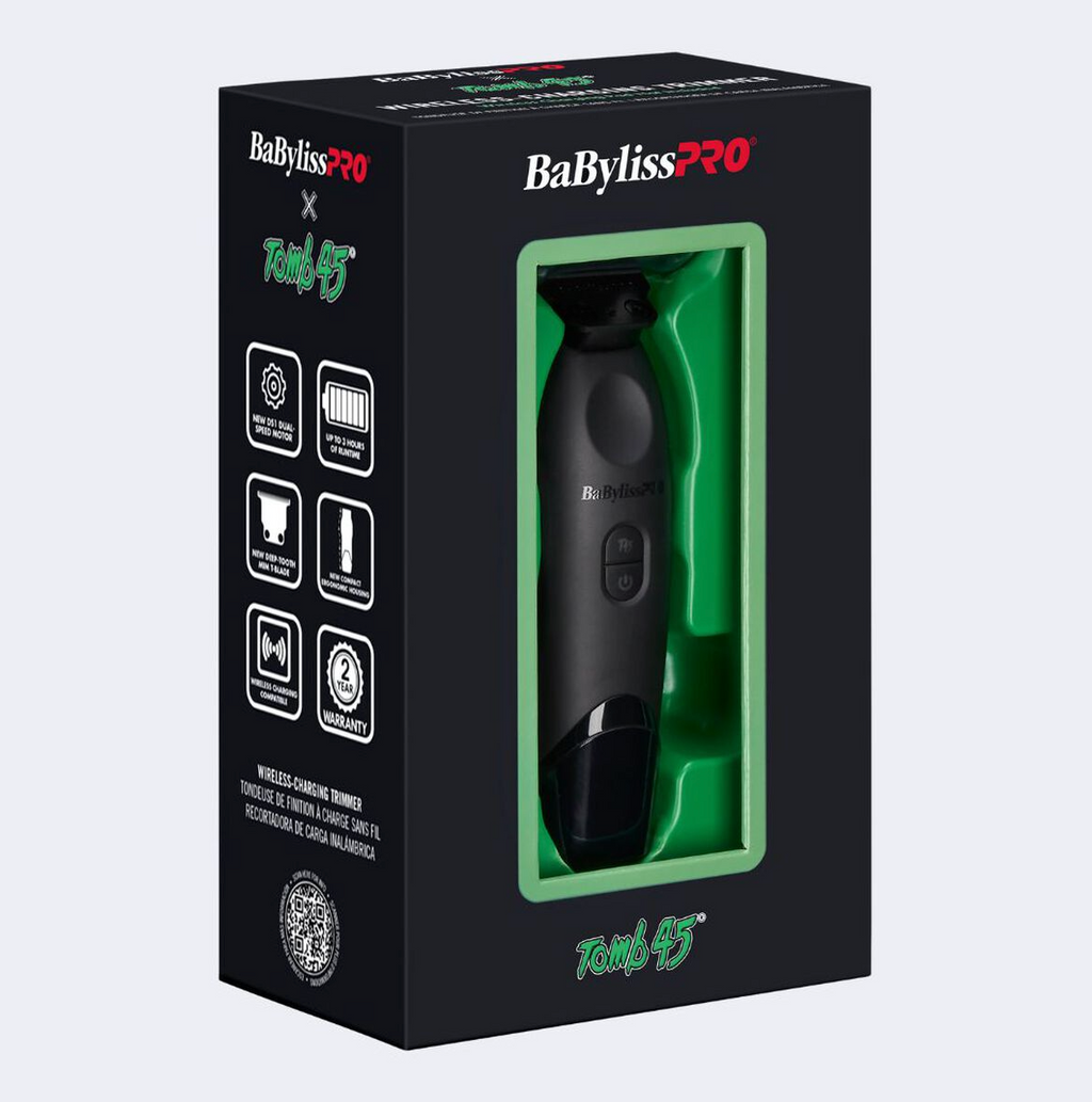 BabylissPro X Tomb45 Professional Wireless-Charging Trimmer