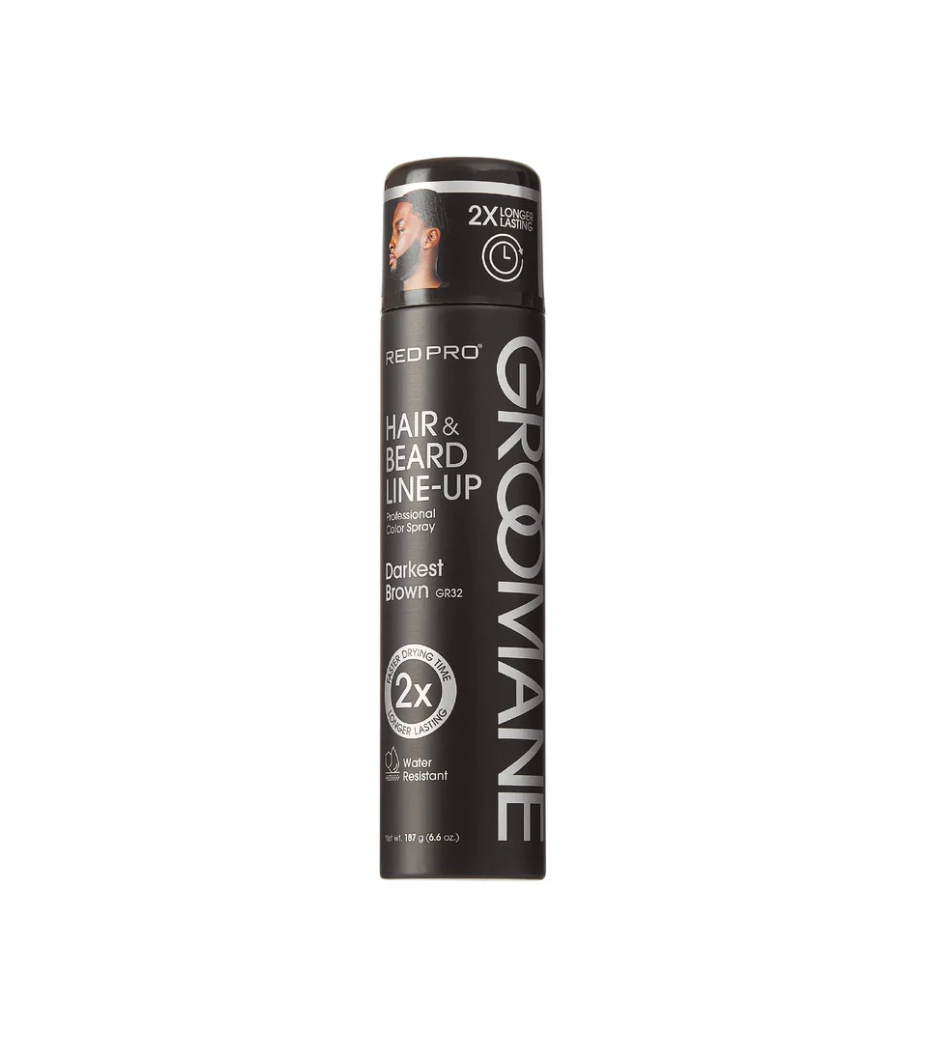 Groomane Hair & Beard Line-Up Professional Color Spray 6.6oz