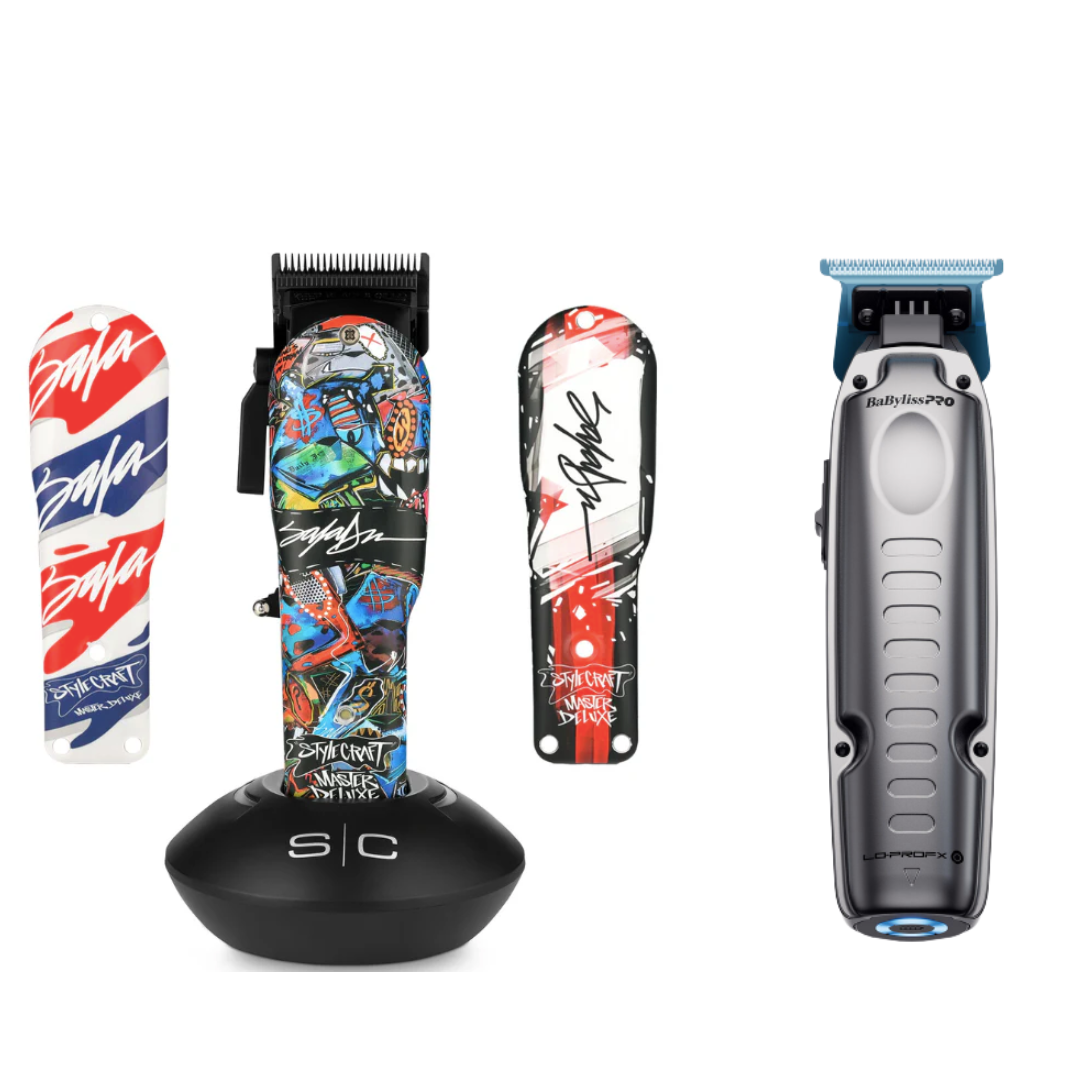 StyleCraft King Saladeen Clipper + BaBylissPRO FXONE LoPro Trimmer