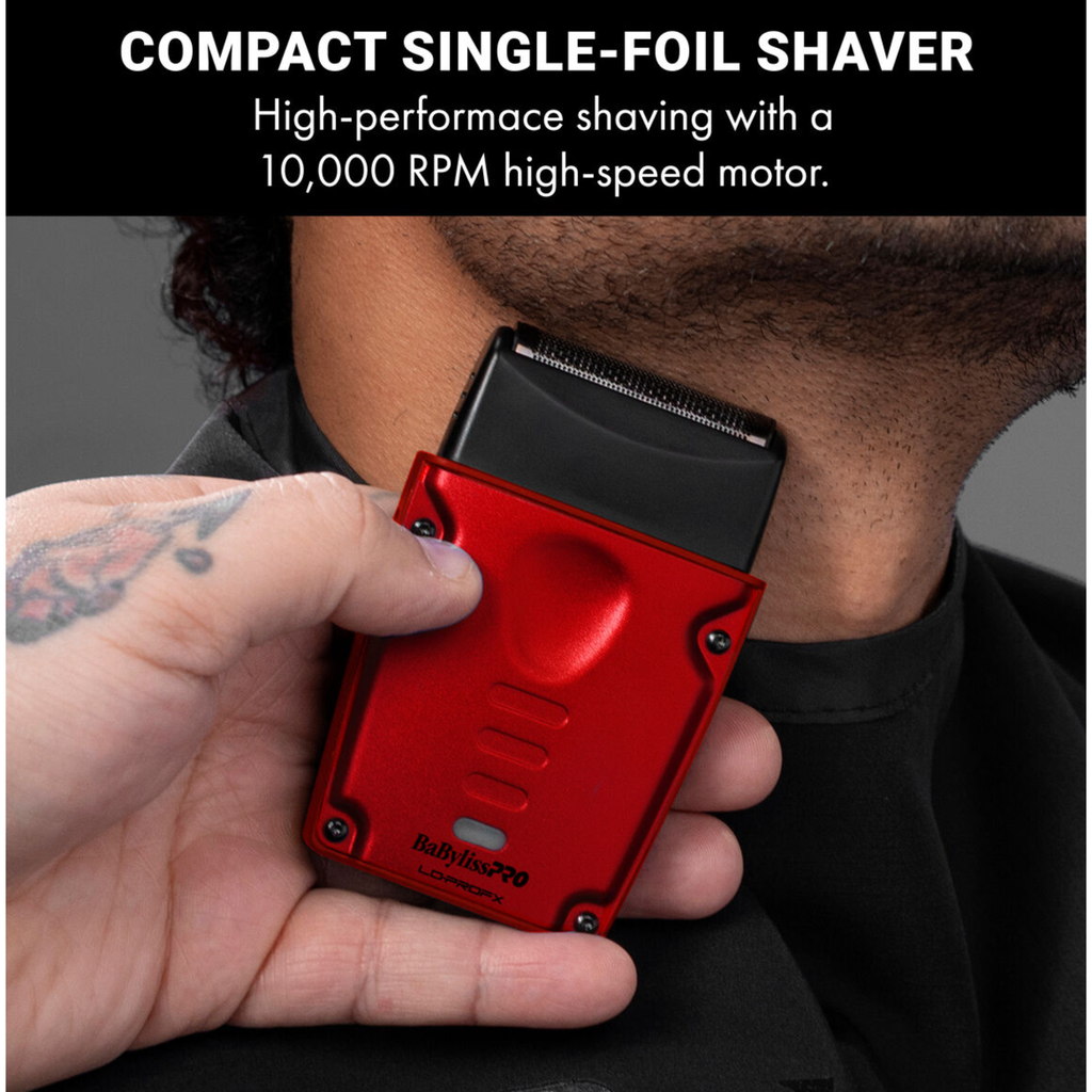 BaBylissPRO Limited Edition LO-PROFX Compact Shaver (Red)