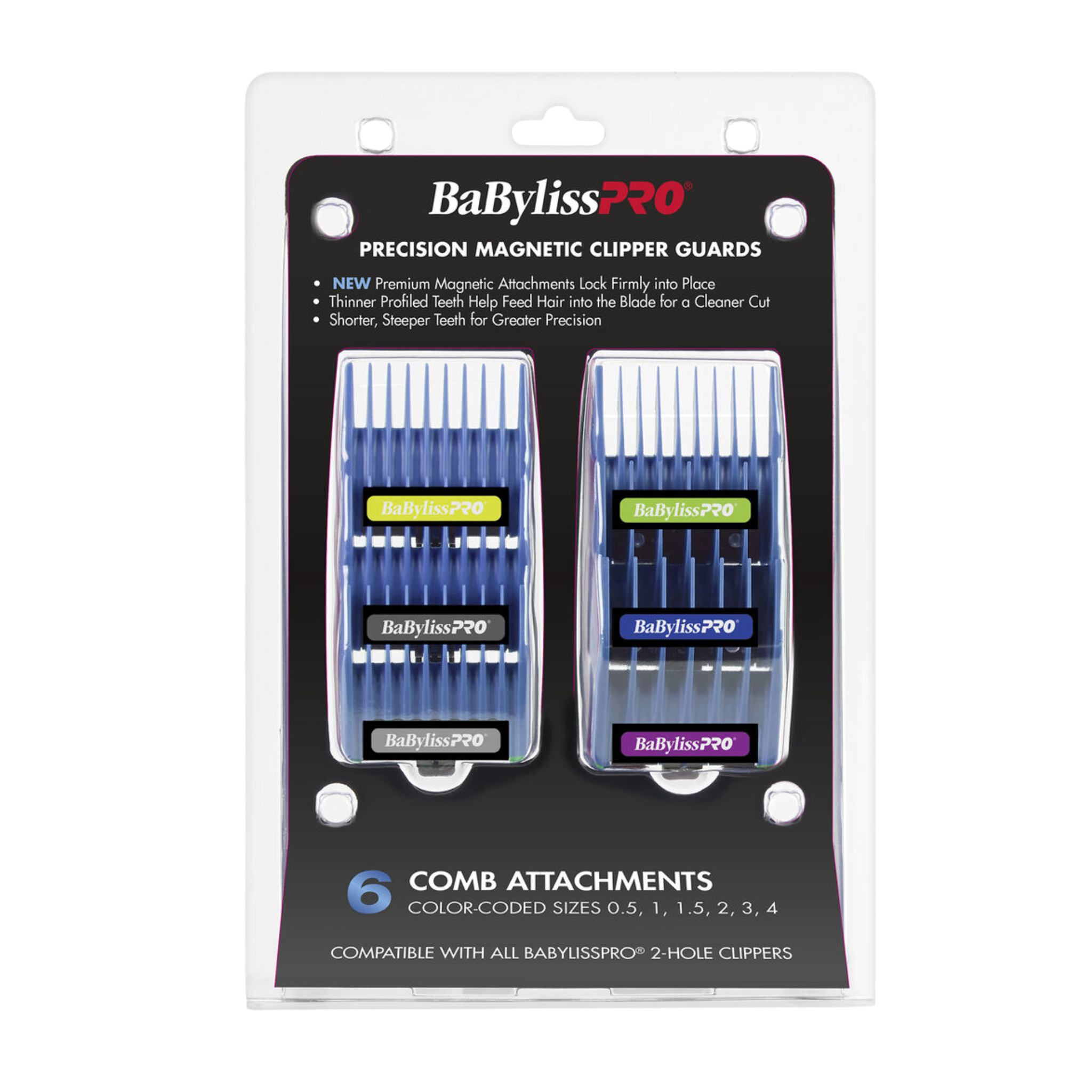 BaBylissPRO Precision Magnetic Clipper Guards