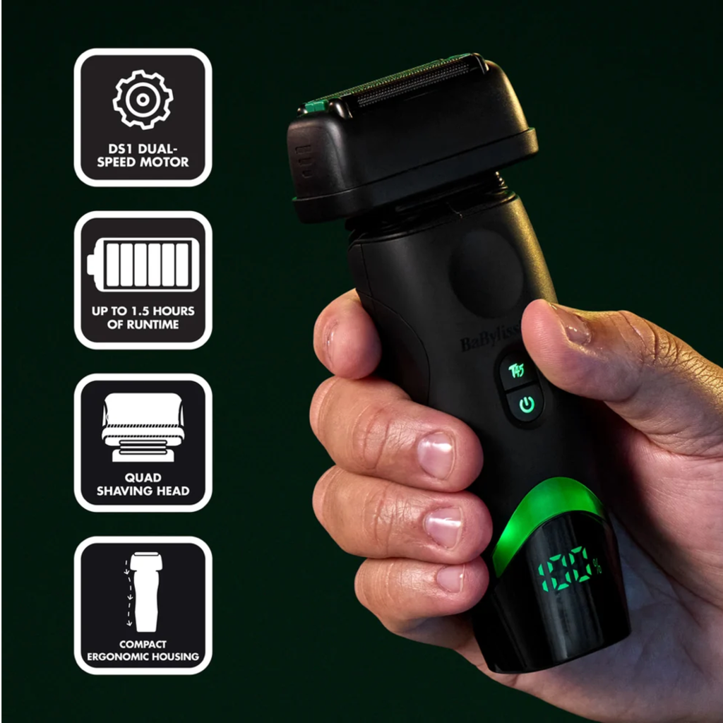 BaBylissPRO x Tomb45 Professional Wireless-Charging Double-Foil Shaver