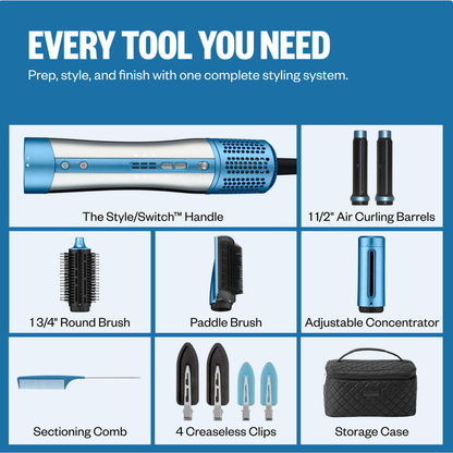 BaBylissPro Nano Titanium Style/Switch Ionic Multi-Styler & Dryer