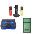 BaBylissPRO Barbersonic + Caliber Solo Shaver + Gamma+ Boosted Clipper