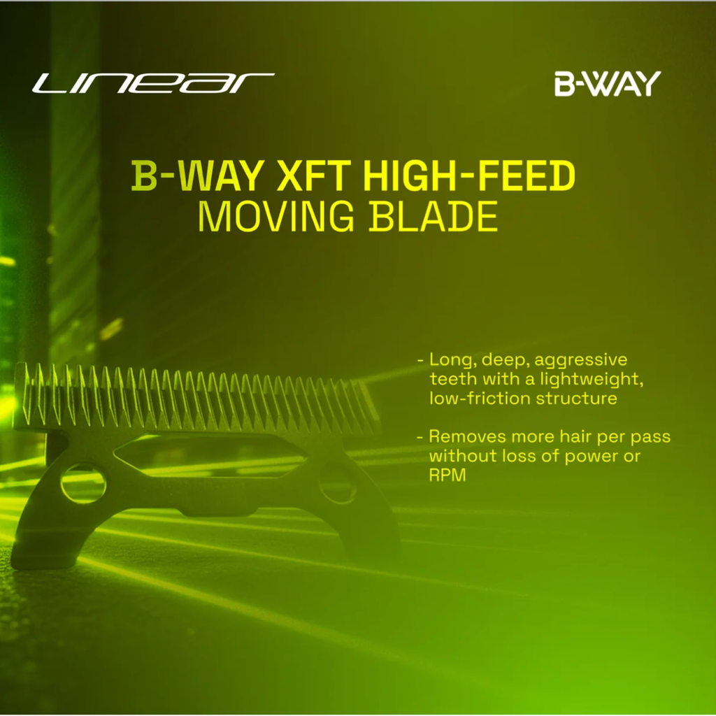 B-WAY Linear Green Professional Clipper