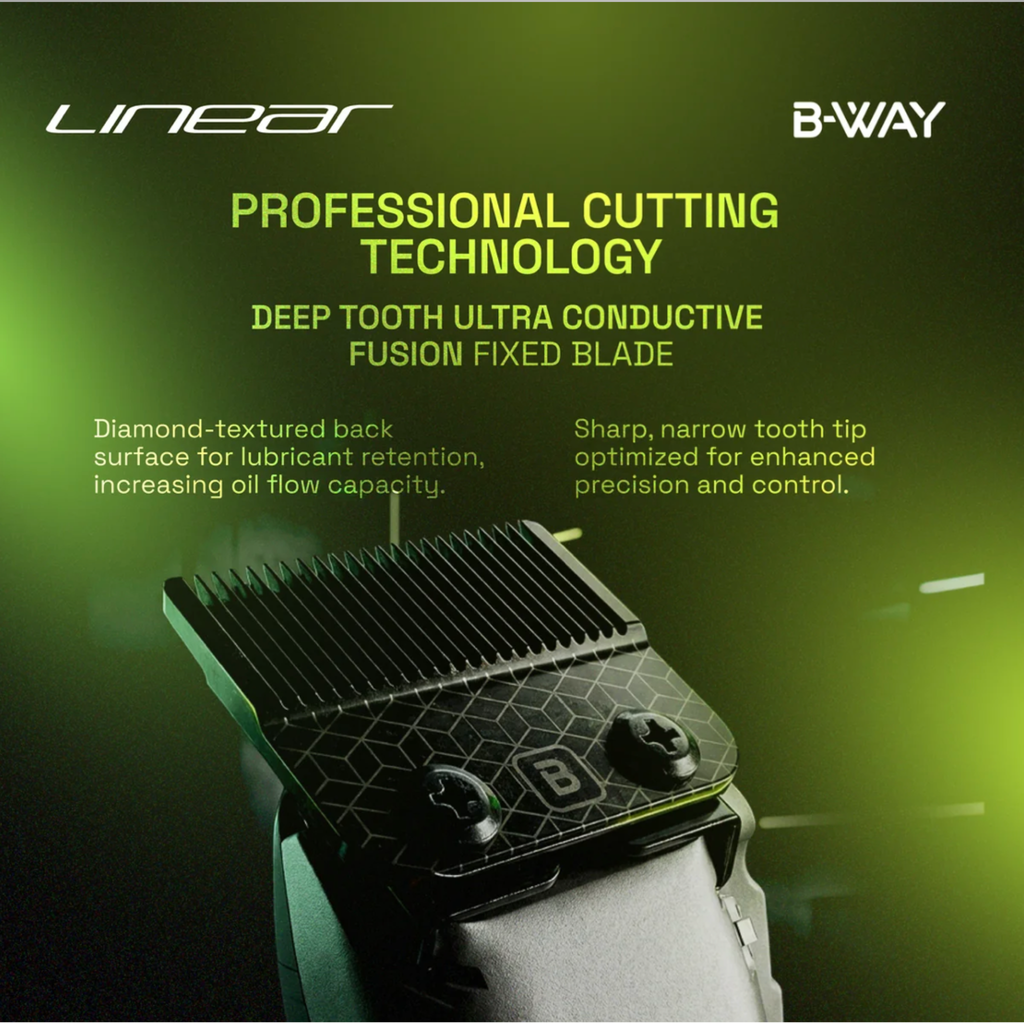 B-WAY Linear Green Professional Clipper