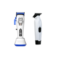 Caliber Disruptor Zr Clipper + Cocco Hyper Veloce Trimmer (White)