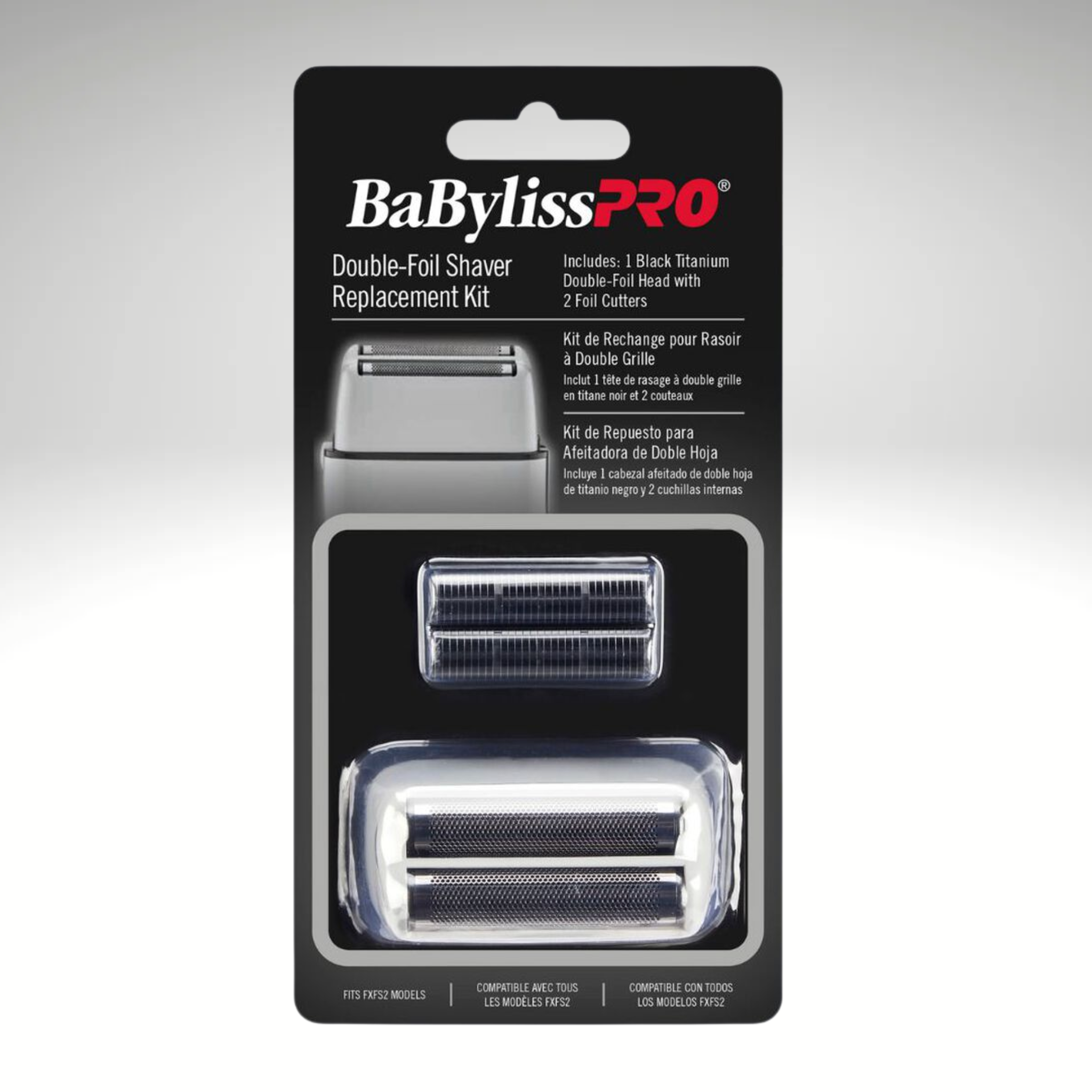 BaBylissPRO CoreFX Double-Foil Shaver Replacement Kit