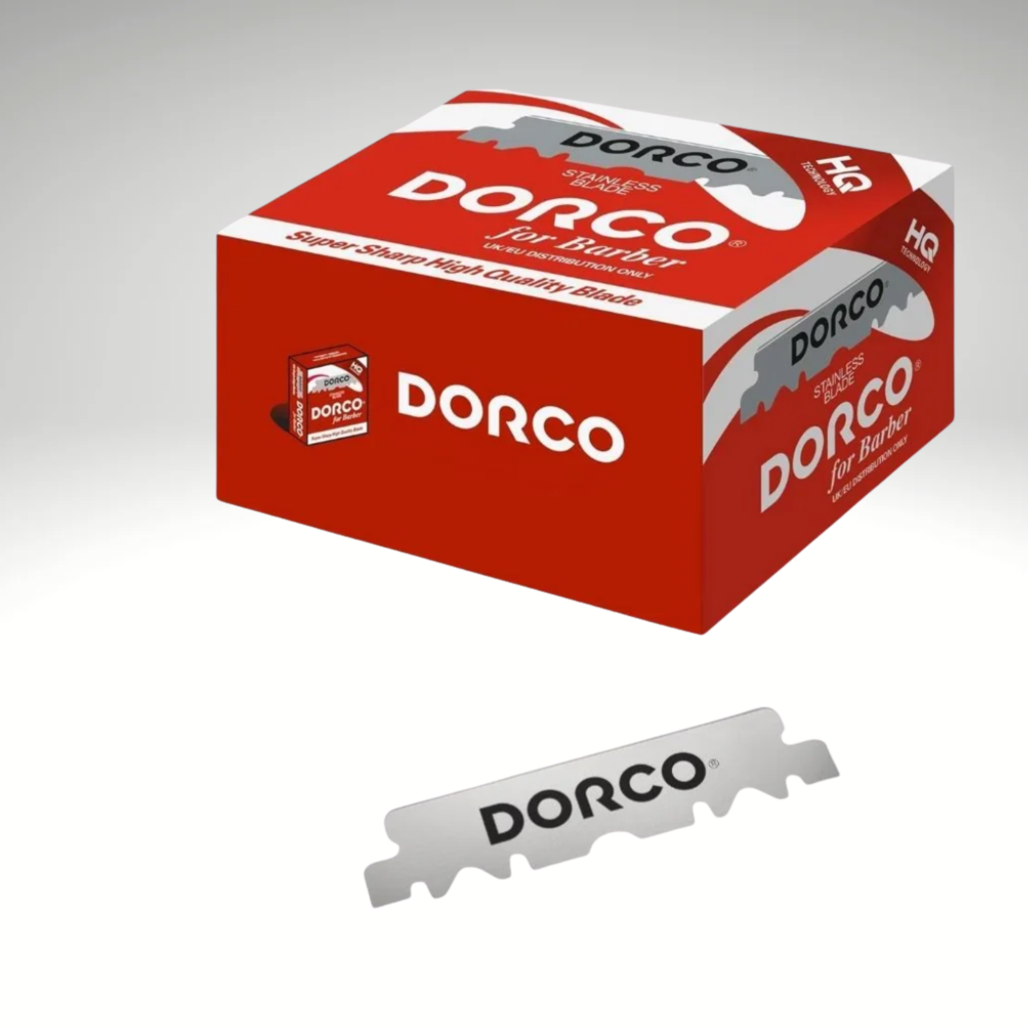 Dorco Red Single Edged Razor Blades (1000 Blades)