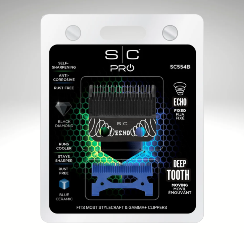 StyleCraft Echo Deep Tooth Blade With Ceramic SC554B