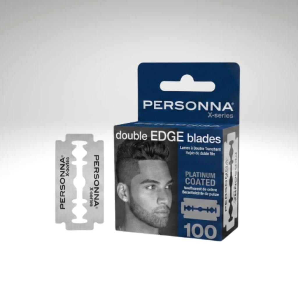 Personna Platinum Coated Double Edge Blades - 100CT