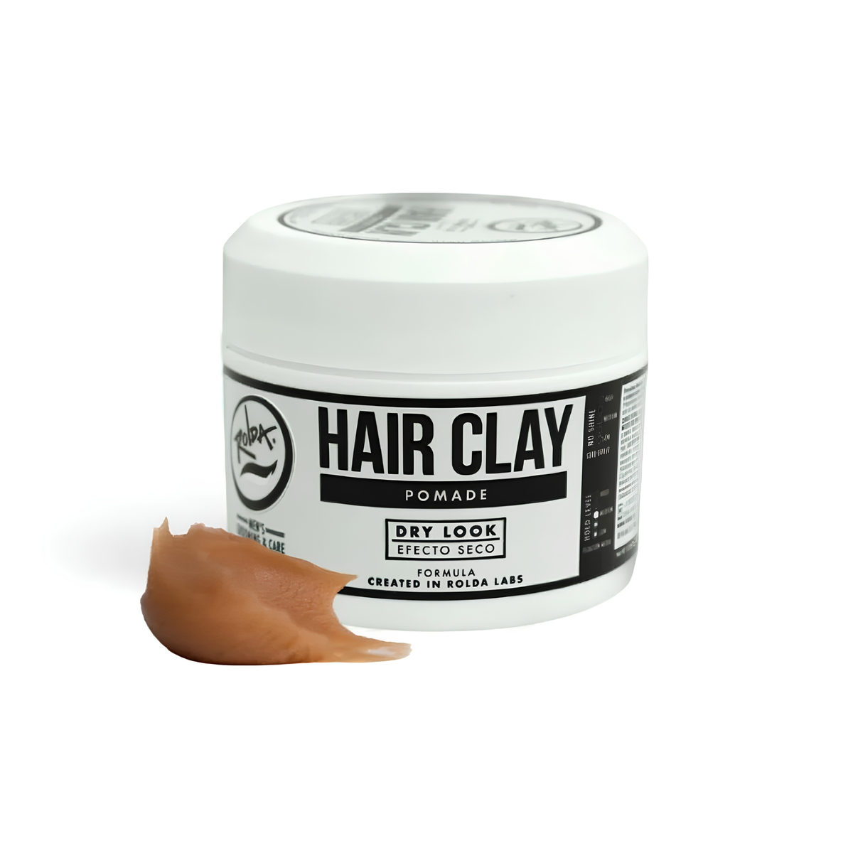 Rolda Dry Look Hair Clay Pomade - 5.29oz