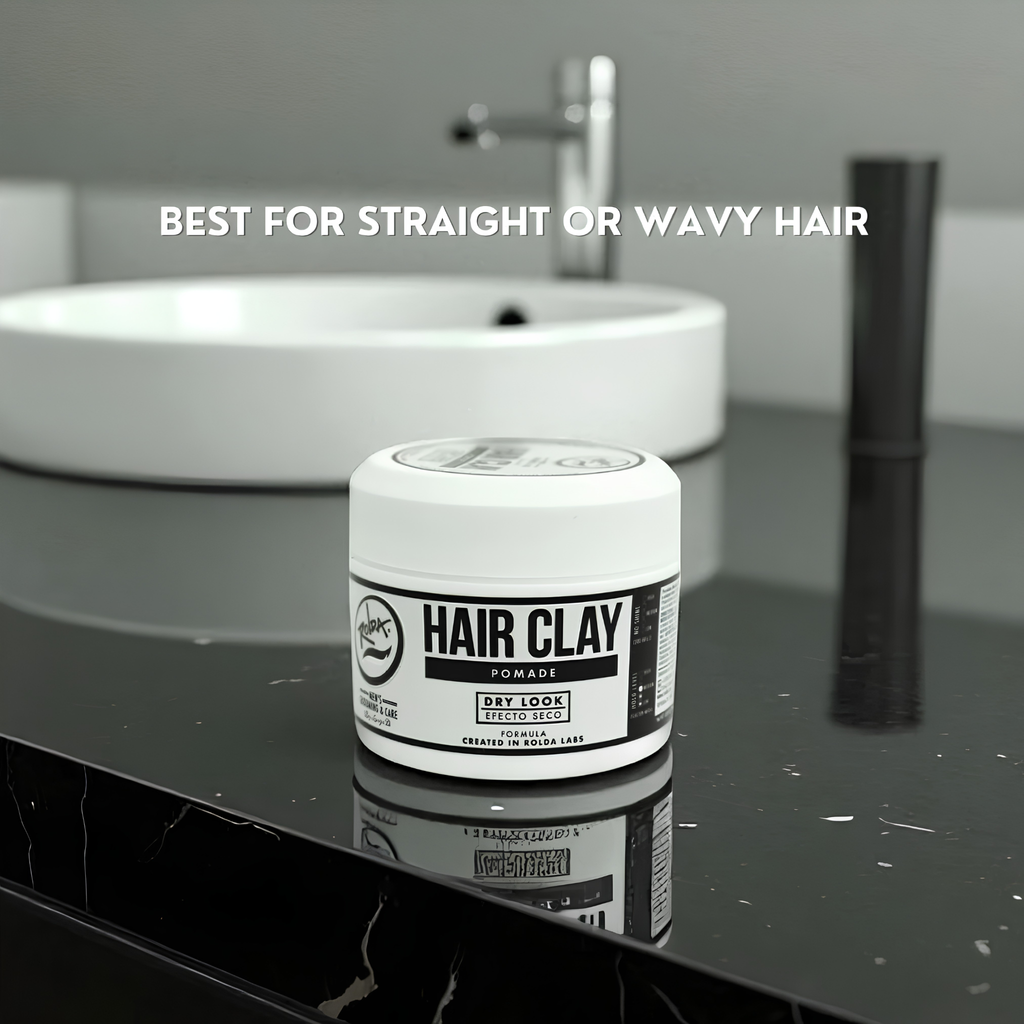 Rolda Dry Look Hair Clay Pomade - 5.29oz
