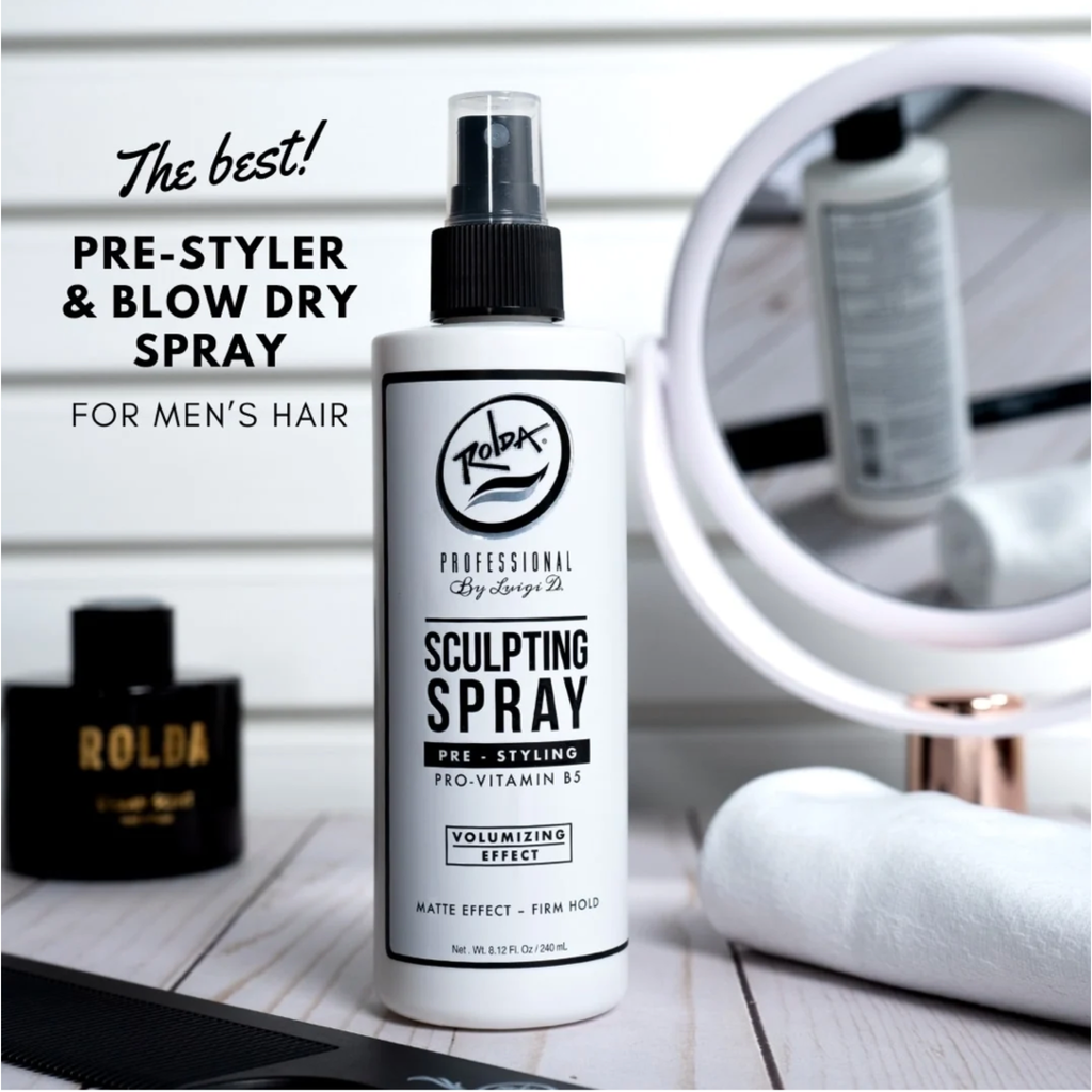 Rolda Hair Sculpting Spray Pre-Styling Pro-Vitamin B5 - Matte Effect - Firm Hold