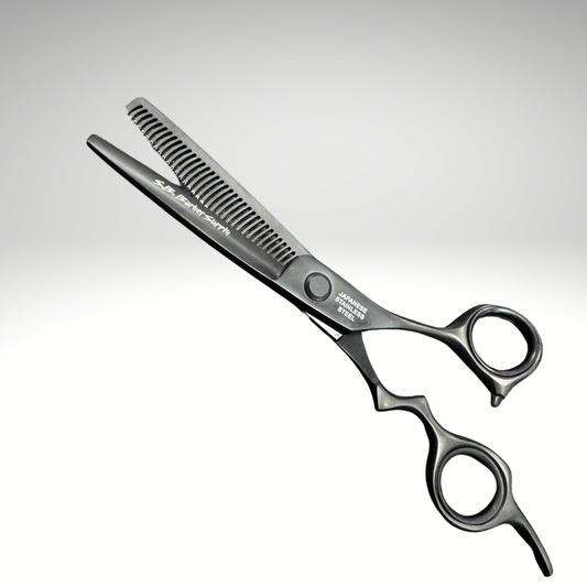SB 6" Thinning Shears Matte Black Japanese Stainless Steel ST-60BL