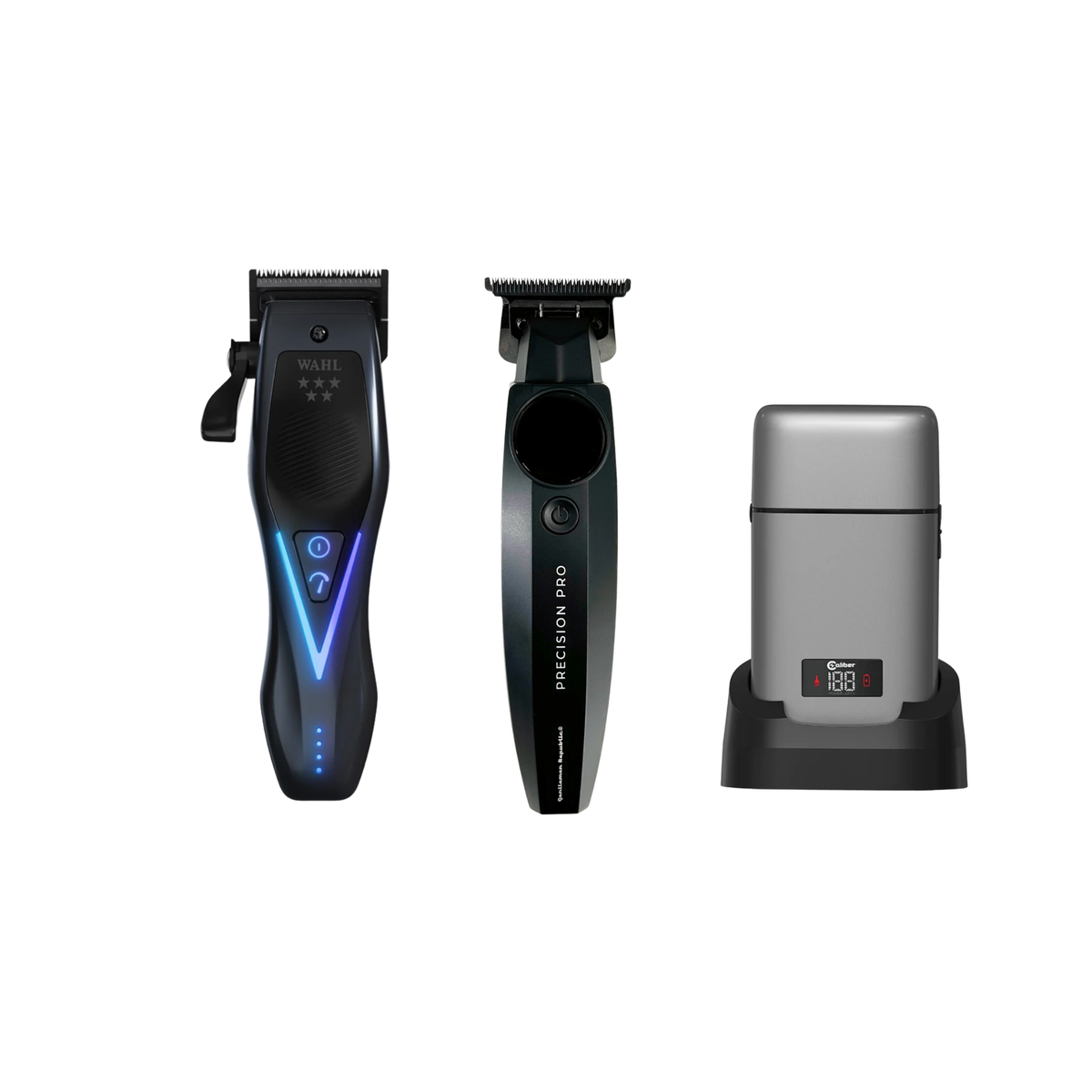 Wahl Vapor Switch + Gentlemen Republic Trimmer + Caliber MOAB 2.0 Shaver