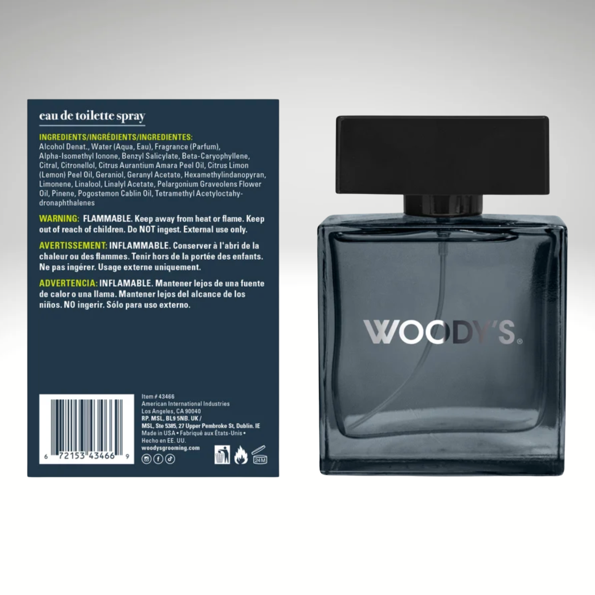 Woody's Eau De Toilette Spray - 3.4fl.oz