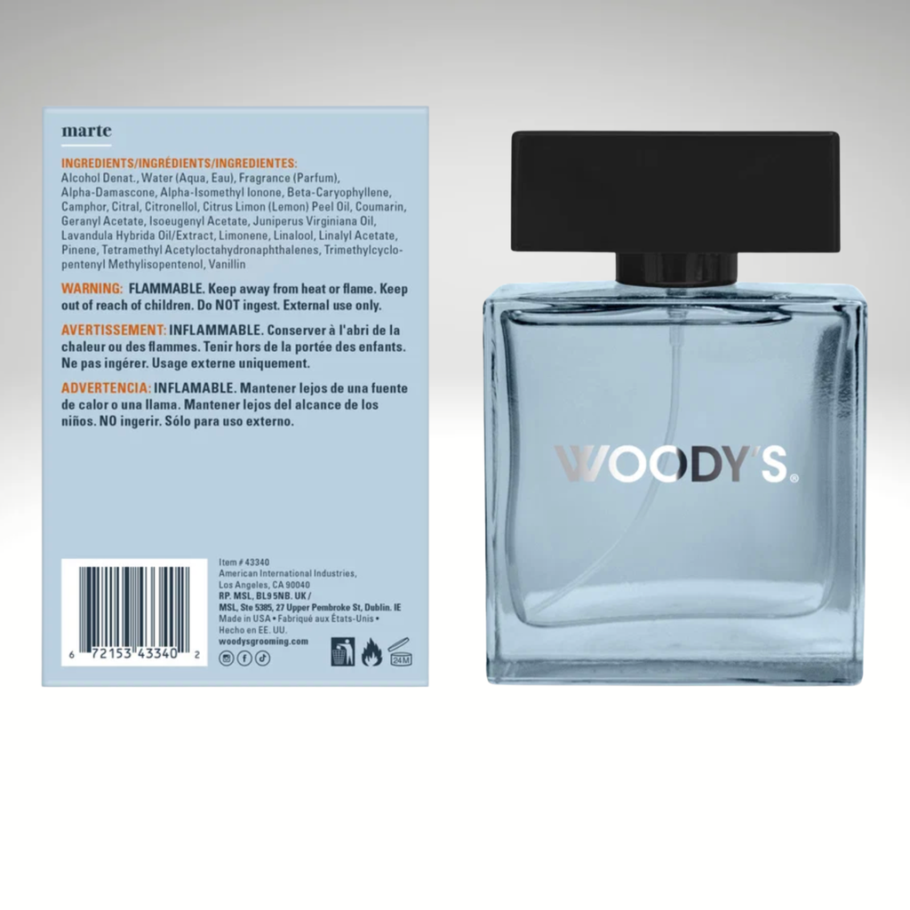 Woody's Marte Cologne - 3.4fl.oz